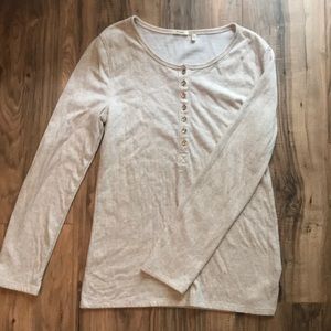 Dylan long sleeve button up shirt